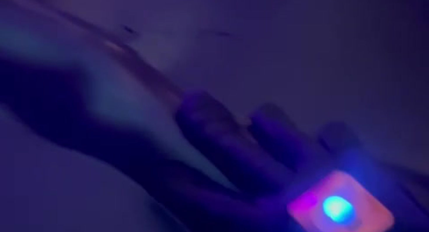 Cum play in Vac bed..